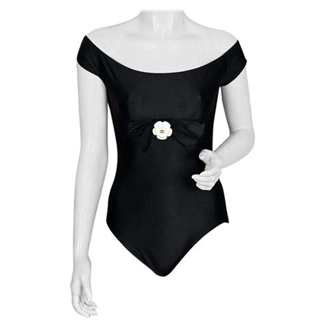 classic black chanel suit|vintage chanel bodysuit.